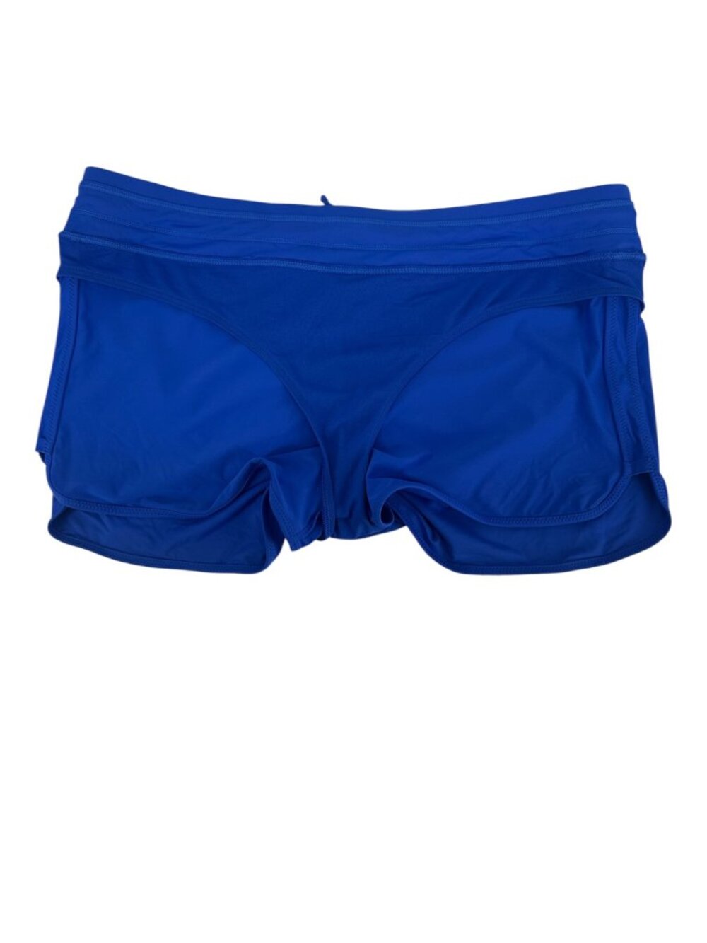 Athleta Royal Blue Nylon Lycra Athletic Shorts Large L Running Performance - Picture 5 of 10
